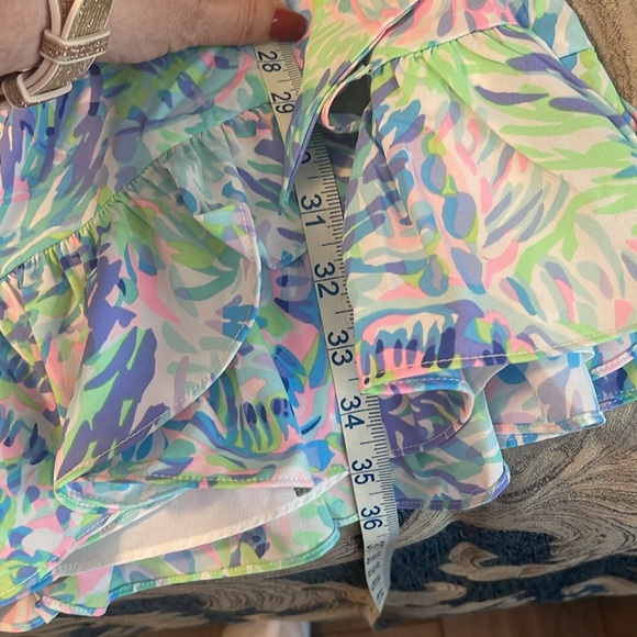 Lilly Pulitzer Darlah Romper dress  “Shell of a party” - Picture 10 of 10